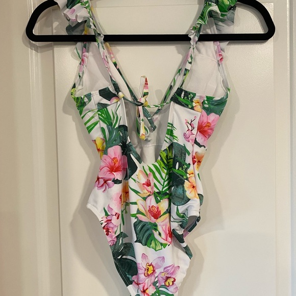 Floral One Piece - Picture 2 of 2